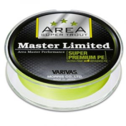 Шнур плетеный Varivas Master Limited Premium PE 75m - #0.2 (Yellow)