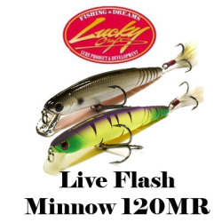 Lucky Craft Live Flash Minnow 120MR