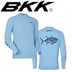 BKK Long Sleeve Performance Shirt - Tuna - Light Blue