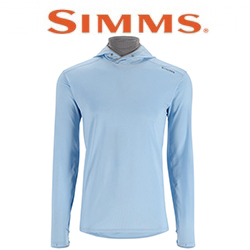 Simms SolarFlex Guide Hoody, Sky/Cinder