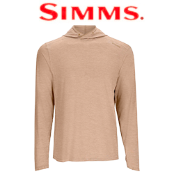 Simms SolarFlex Cooling Hoody, Stone