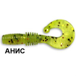 Силиконовая приманка Crazy Fish Power Mace 10-4-22-1 анис цв. grapes (виноград)