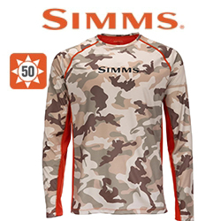 Simms SolarVent, Woodland Camo Sandbar