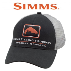 Simms Small Fit Trucker Black