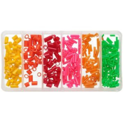 Набор кембриков Mikado короткие, 6-ть цветов (Aрт.AIX-9252)