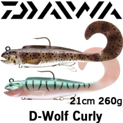 Daiwa D´Wolf Curly 21см 260гр.