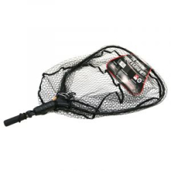 Подсак-"ракетка" EGO S1 Wade Landing Net measures 19"х21"х20" Flat; handle 6"/15.24сm; mesh-PVC