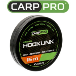 Carp Pro Soft Coated Hooklink Camo 15м