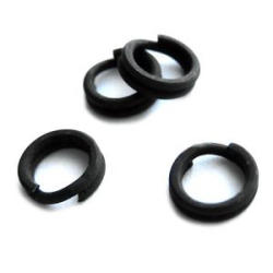 Кольца заводные Black 6mm 12kg (16шт.) Kosadaka 1207B-06