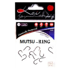 Крючок Koi Mutsu-Ring, размер 4 (INT)/12 (AS), цвет BN (10 шт.)