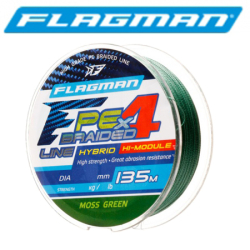 Flagman PE Hybrid F4 135m Moss Green