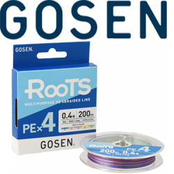 Gosen RooTS PE X4 Multi Color 200м