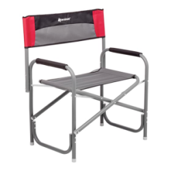 Кресло директорское Nisus (N-DC-95200-M-R-GRD) Maxi 200 кг, серый/красный/черный