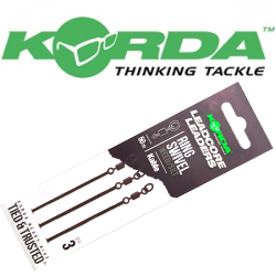 Korda Kable Leadcore Leader Ring Swivel 50см