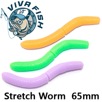 Viva Fish Stretch Worm 2.5"