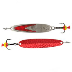 Блесна вертикальная EcoPro "Судачья" 50мм 6гр. красный флекс цв. Rb/SRF