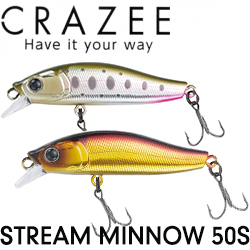 Crazee Stream Minnow 50S