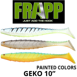 Frapp Geko painted colors 10"