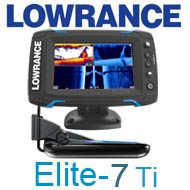 Lowrance Elite-7Ti Mid/High/TotalScan