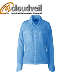 Cloudveil Classic Cool LS Shirt Bluebird