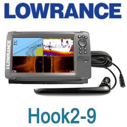 Lowrance Hook2-9 Tripleshot Us Coastal/Row