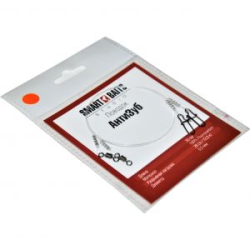 Поводок Smart Baits "АнтиЗуб" 30 см, 0,6мм, 18кг