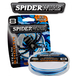 Spiderwire Stealth Smooth 8 Blue Camo Braid 240m