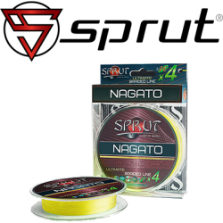 Sprut Nagato Hard Ultimate Braided Line x4 140m Fluo Yellow