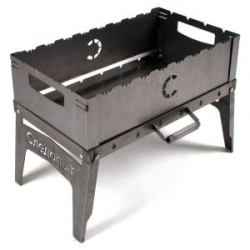 Мангал-дипломат "Следопыт", 555х306х355, толщина 2 мм, в сумке