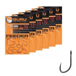 Крючок Guru XS Feeder Special Eyed №18 с ушком (GFSXSE18)