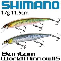 Shimano Bantam WorldMinnow 115SP ZQ-K11T