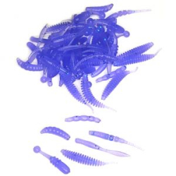 Силиконовые приманки Mormix цв. Violet