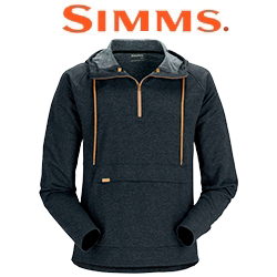 Simms Vermilion Hoody, Black Heather