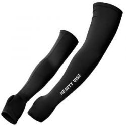 Рукава Hearty Rise Cooling UV Protection arm sleeves with thumbhole, размер L, цвет черный HU-2703B-L