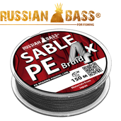 Russian Bass Sable X4 PE Braid 150m