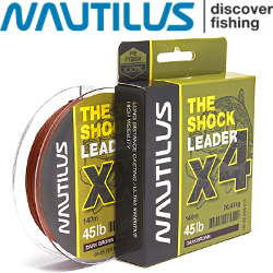 Nautilus The Shock Leader Dark brown 140м