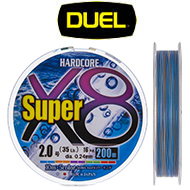 Duel PE Hardcore Super X8 200м 5Color