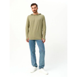 Футболка с длинным рукавом и капюшоном Extreme Fishing PSS-G300H UPF 50+ Moss Olive р-р XXL