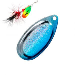 Блесна вращающаяся Mikado Focus №5 - серебро/00H