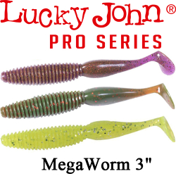 Lucky John Pro Series MegaWorm 3"