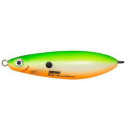 Блесна-незацепляйка Rapala Rattlin Minnow Spoon RMSR08 цвет GSU