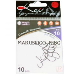 Крючок Koi Maruseigo-Ring, размер 6 (INT)/12 (AS), цвет BN (10 шт.)