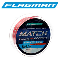 Flagman Match And Feeder Sinking Line 150m