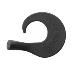 Хвост для джерк бейта CWC Bandit Tail твистер (черный) 10шт.