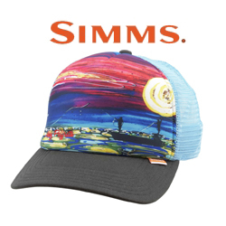 Simms Artist Foam Trucker Navy