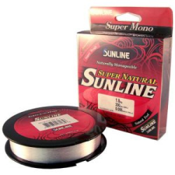 Леска монофильная Sunline Super Natural 100m (clear) #7/30lb/0,435mm