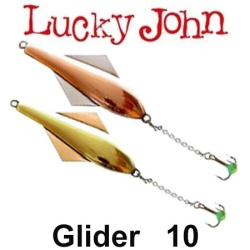 Lucky John Glider с цеп. и тройником 10гр.