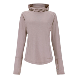 Термофутболка Simms Women's SolarFlex Cooling Hoody, Heron, XL