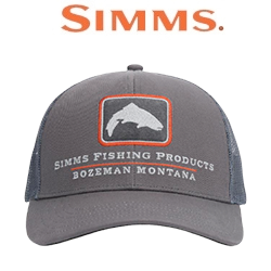 Simms Double Haul Icon Trucker, Slate