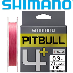 Shimano LD-M44V Pit Bull 4+ Pink 100m